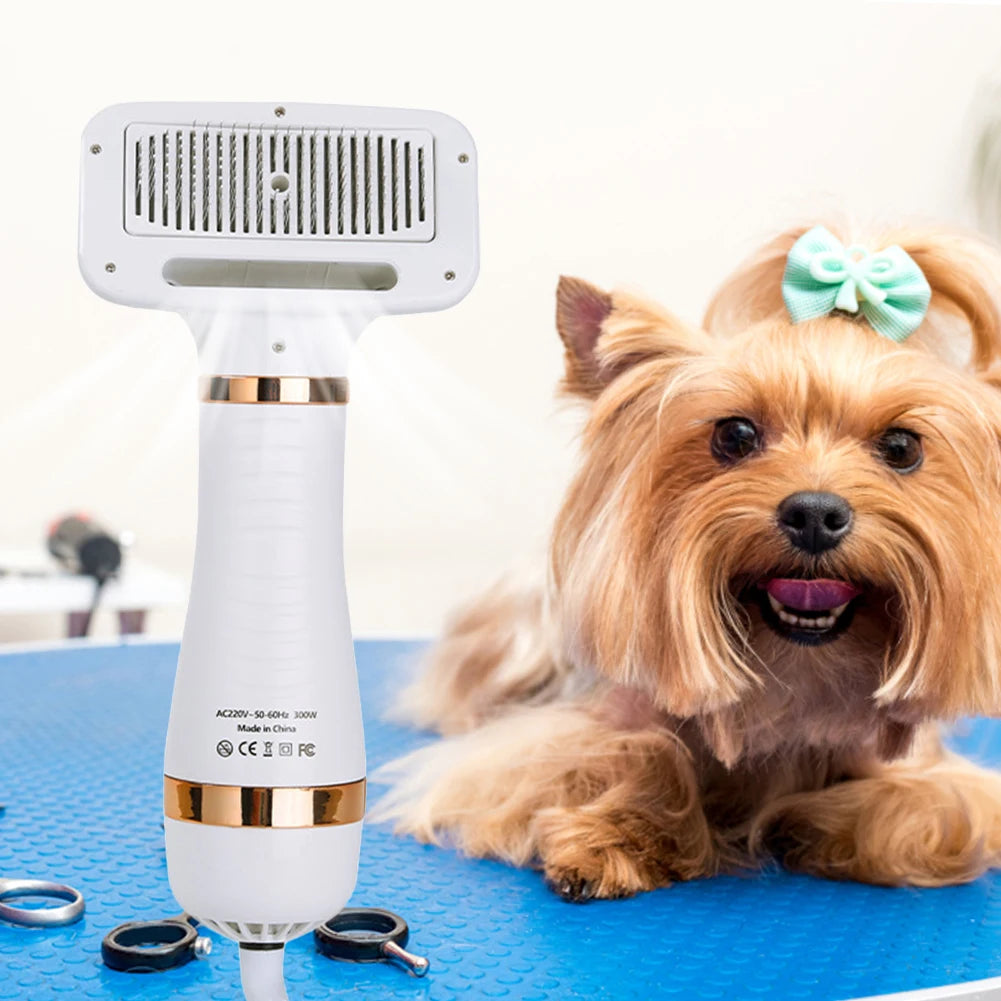 2 in 1 Pet Hair Dryer & Brush