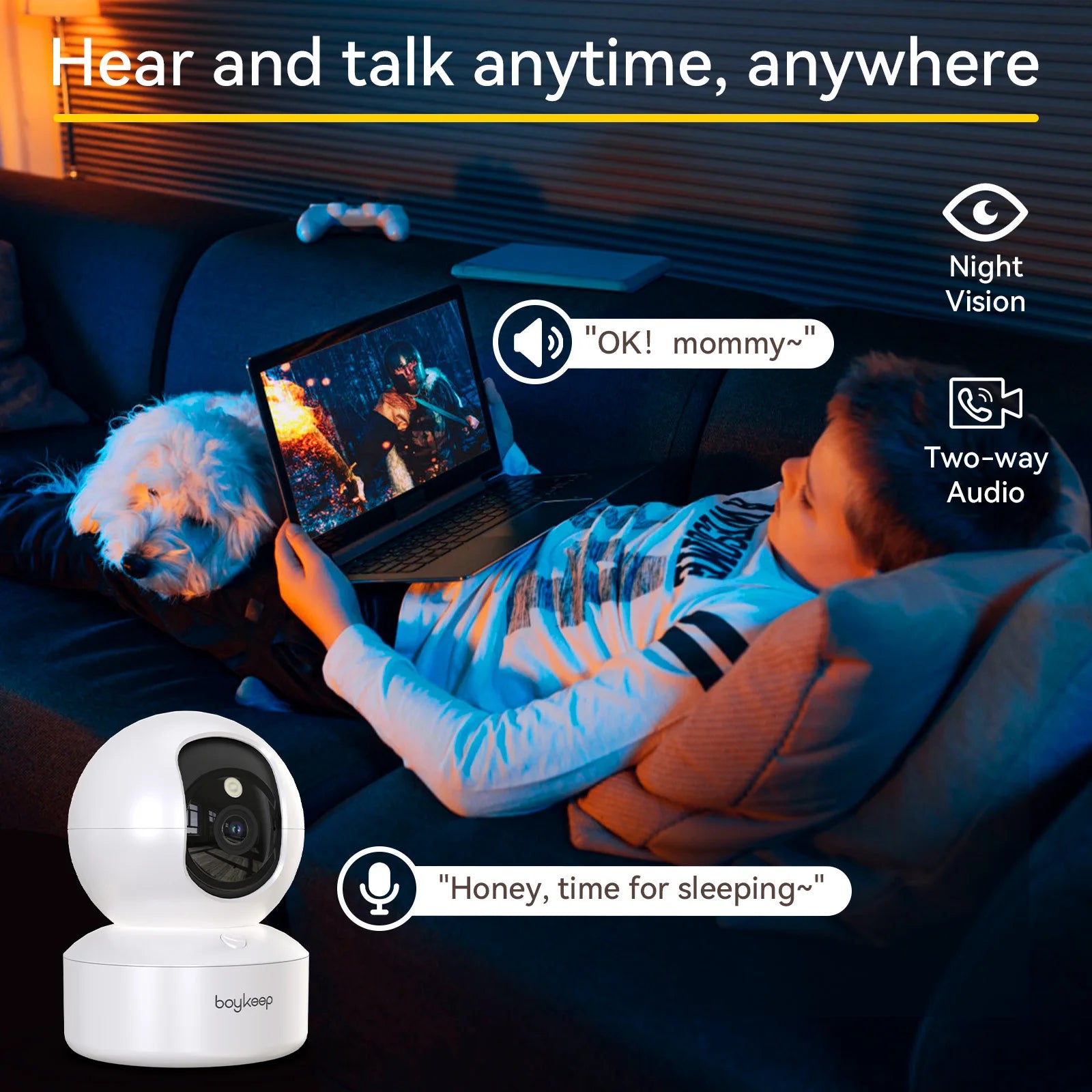 Indoor Pet Wireless Camera