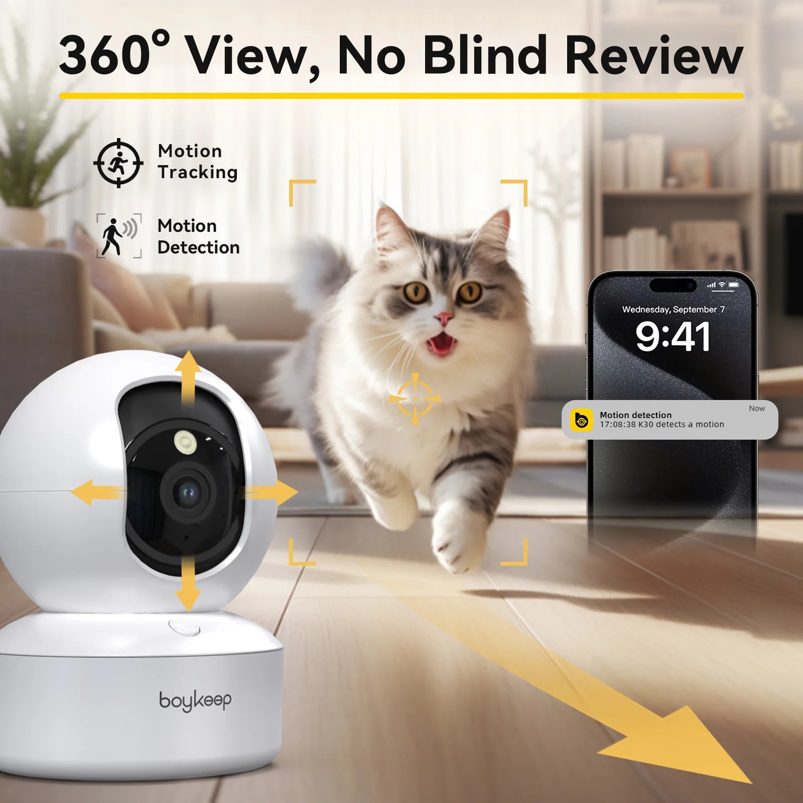 Indoor Pet Wireless Camera